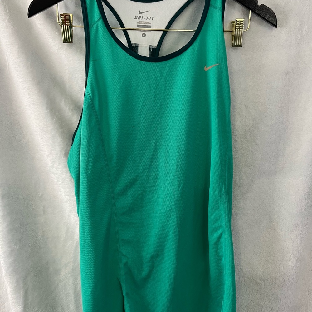 Nike Green Dri-FIT Athletic Tank